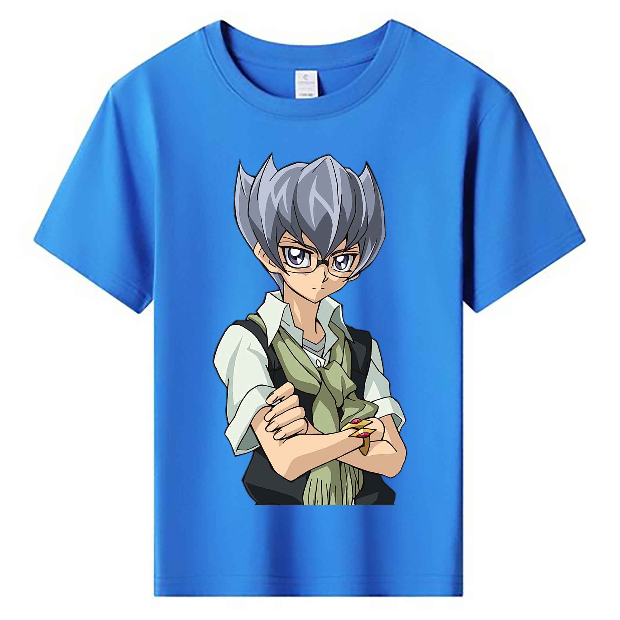 （画像用） 遊☆戯☆王 Yu-Gi-Oh! 綿100％キッズTシャツ（フロントプリント）